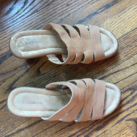 Croft and Barrow platform sandals - Picture 3 of 11